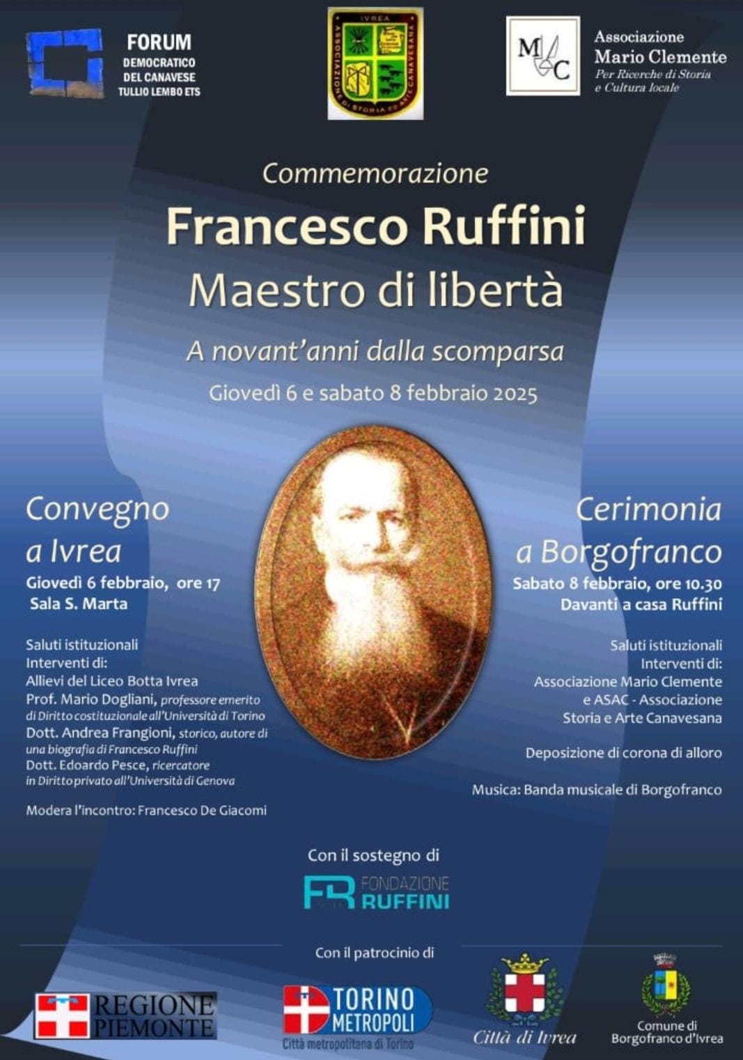 Commemorazione 90 anni morte di F.Ruffini